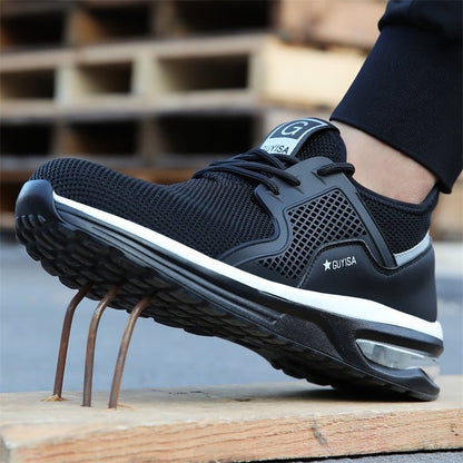 Orthopädische Arbeitsschuhe mit Stahlkappe für Damen