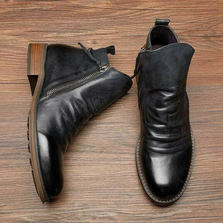 Glamour Garten | Lässige Lederstiefel für Herren