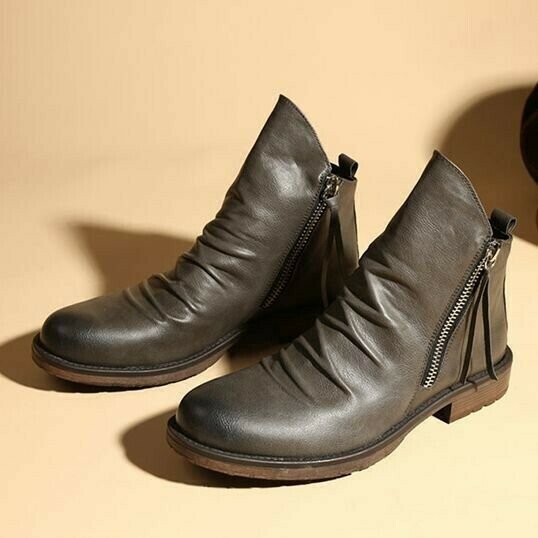 Glamour Garten | Lässige Lederstiefel für Herren