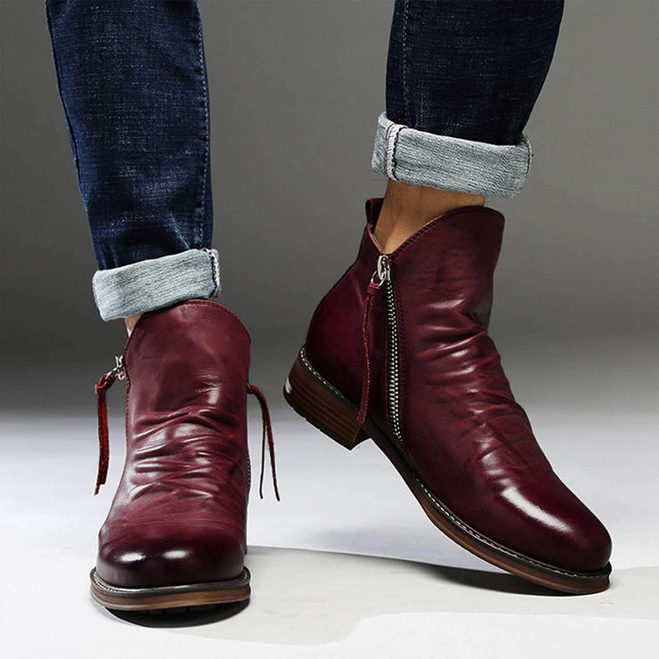 Glamour Garten | Lässige Lederstiefel für Herren