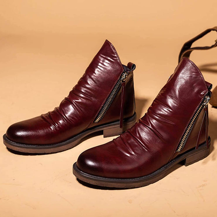 Glamour Garten | Lässige Lederstiefel für Herren