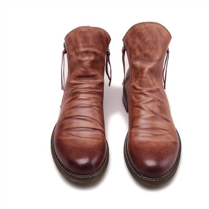 Glamour Garten | Lässige Lederstiefel für Herren