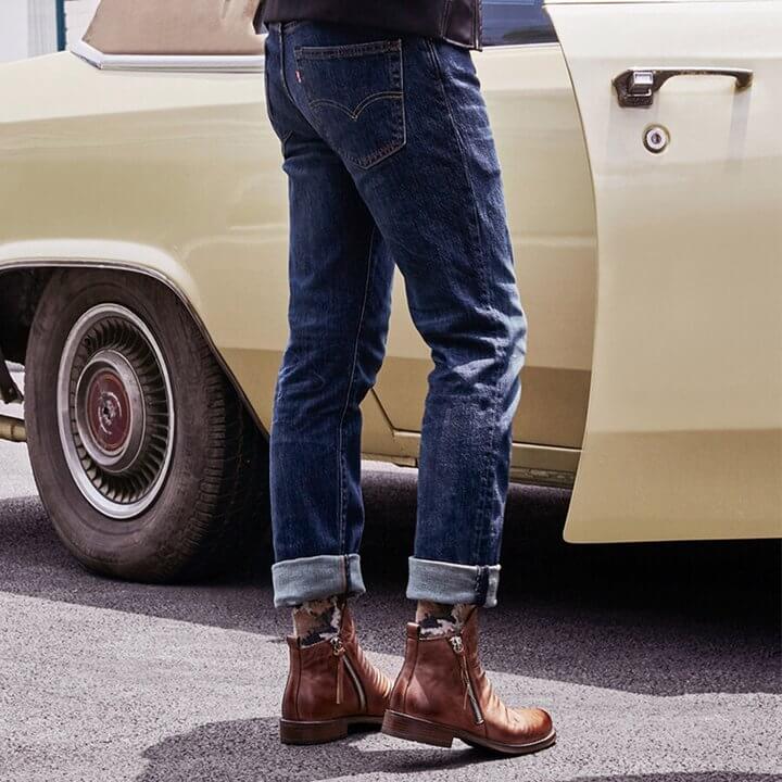 Glamour Garten | Lässige Lederstiefel für Herren