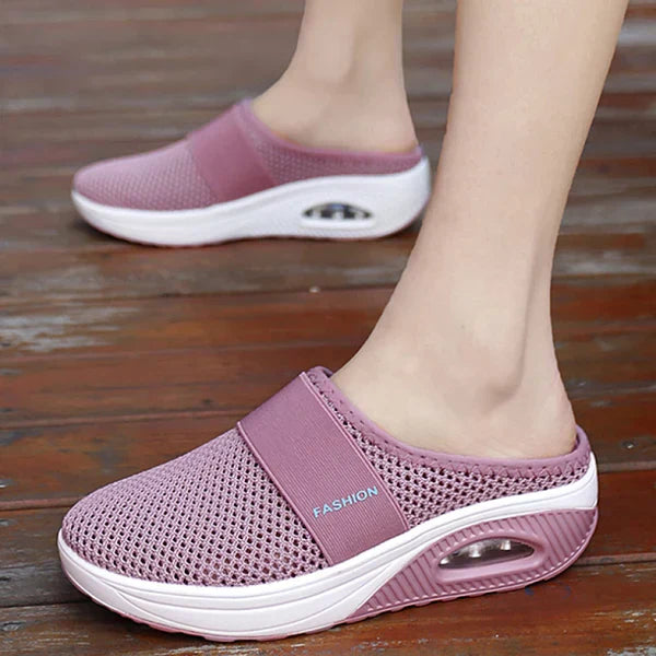 Glamour Garten - Orthopädische Sandalen Keilabsätze