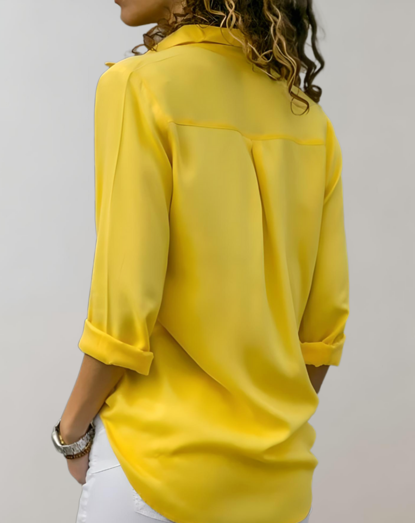 Marzia | Damen Lässig Hemd | Langarm