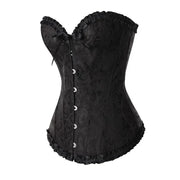 Glamour Garten Spitzenkorsett für Damen