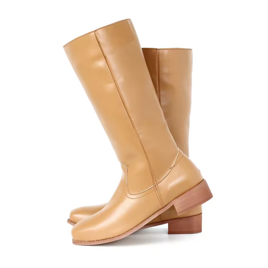 Glamour Garten™ | SIENNA Kniehohe Stiefel mit Rutschfester Sohle