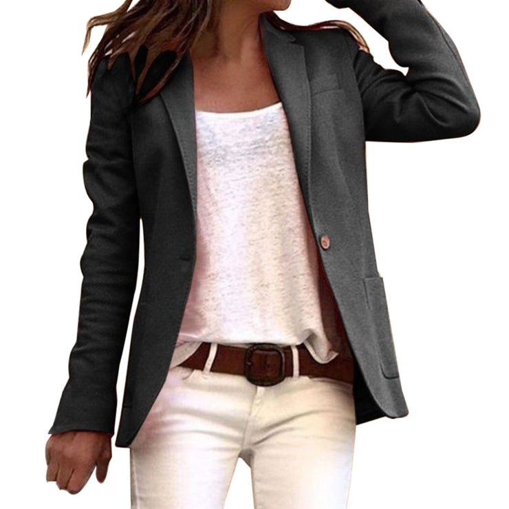 Glamour Garten | Langärmeliger Eleganter Blazer