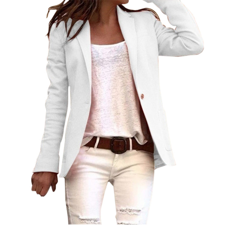 Glamour Garten | Langärmeliger Eleganter Blazer