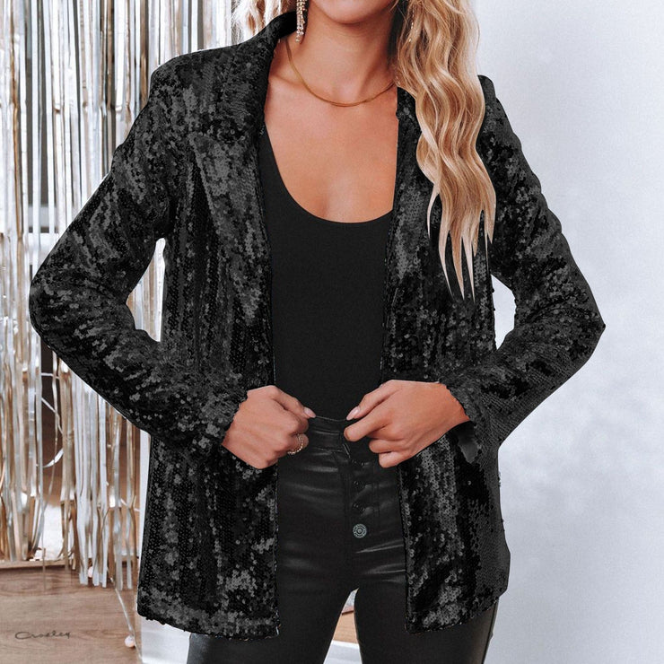 Heidi Pailletten-blazer